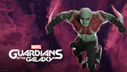 Drax The Destroyer video game Marvel's Guardians of the Galaxy HD Desktop Wallpaper | Background Image