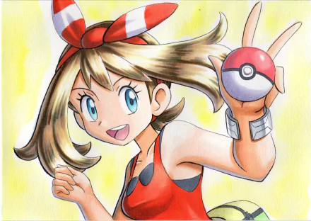 pokeball May (Pokémon) video game Pokémon: Omega Ruby and Alpha Sapphire HD Desktop Wallpaper | Background Image
