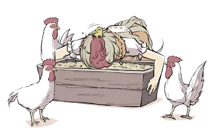 Niwatari Kutaka Anime Touhou HD Desktop Wallpaper | Background Image