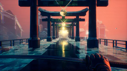 video game Ghostrunner HD Desktop Wallpaper | Background Image