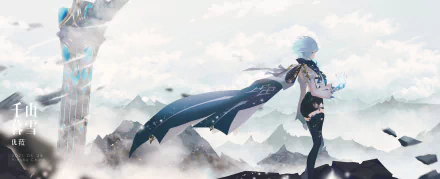 Eula (Genshin Impact) video game Genshin Impact HD Desktop Wallpaper | Background Image