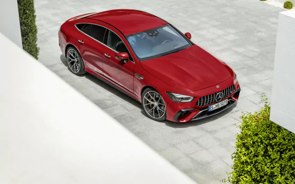  Red Mercedes-AMG GT 63 S E Performance 4-Door Coupé (X290)