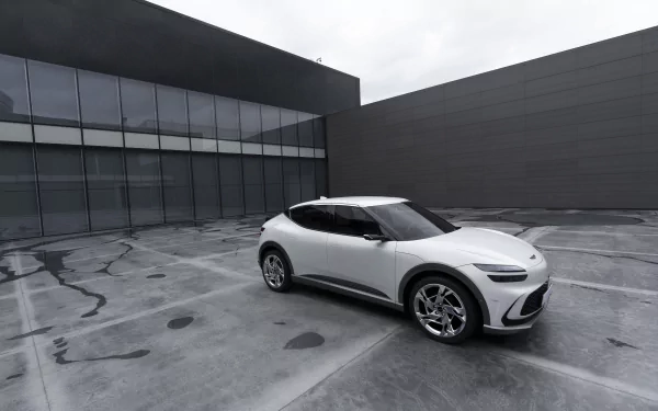 SUV vehicle Genesis GV60 HD Desktop Wallpaper | Background Image