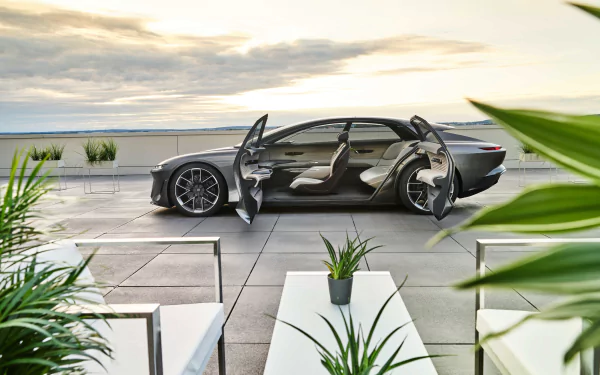 electric car vehicle Audi Grandsphere Concept HD Desktop Wallpaper | Background Image