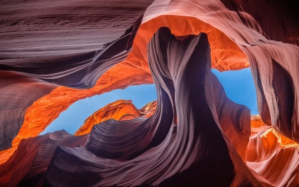 Nature Antelope Canyon Canyons Canyon HD Wallpaper | Background Image