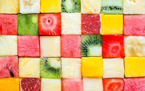Food Fruit Fruits Cube HD Wallpaper | Background Image