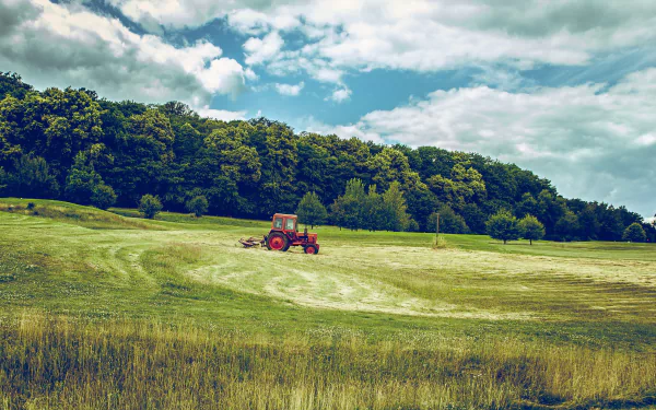field vehicle tractor HD Desktop Wallpaper | Background Image