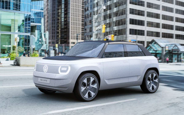 concept car electric car vehicle Volkswagen I.D. LIFE HD Desktop Wallpaper | Background Image