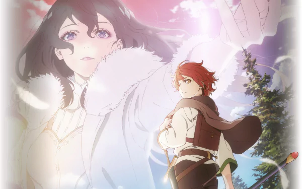 HD PC desktop wallpaper of William G. Maryblood from the anime Saihate no Paladin (The Faraway Paladin), featuring vibrant colors and dynamic lighting.