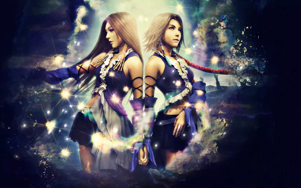  FFX-2 Lenne with Yuna