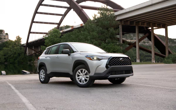 SUV Toyota Corolla Cross L vehicle Toyota Corolla Cross HD Desktop Wallpaper | Background Image