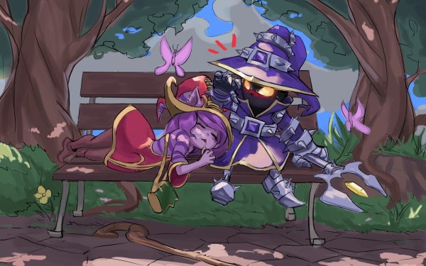 Video Game League Of Legends Lulu Veigar HD Wallpaper | Background Image