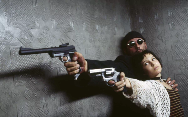 Natalie Portman Jean Reno movie Leon: The Professional HD Desktop Wallpaper | Background Image