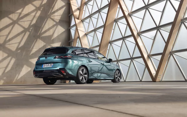 Peugeot 308 SW HYBRID vehicle Peugeot 308 SW HD Desktop Wallpaper | Background Image