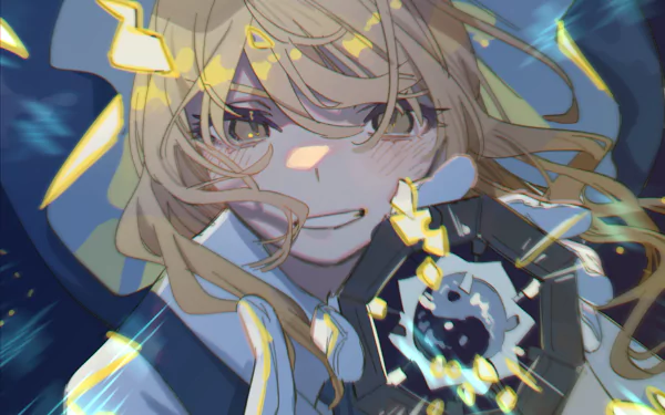 Marisa Kirisame Anime Touhou HD Desktop Wallpaper | Background Image