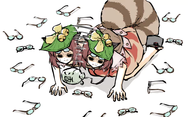 Mamizou Futatsuiwa Anime Touhou HD Desktop Wallpaper | Background Image