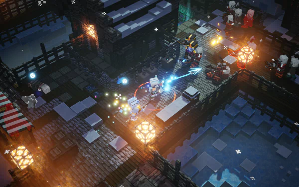 video game Minecraft: Dungeons HD Desktop Wallpaper | Background Image
