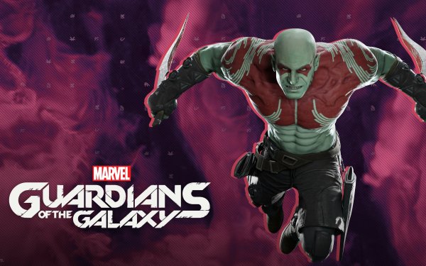 Video Game Marvel's Guardians Of The Galaxy Drax The Destroyer HD Wallpaper | Background Image