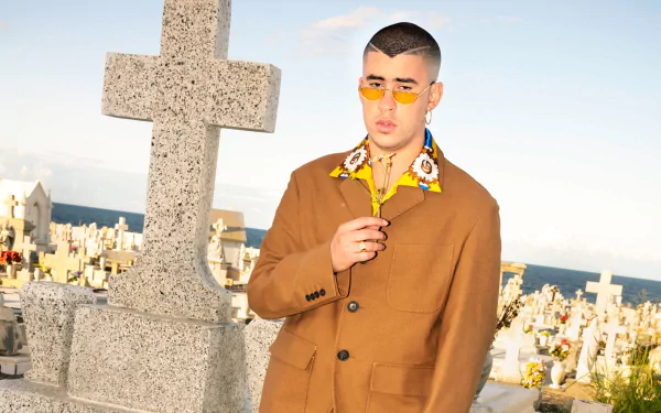 rapper Benito Antonio Martínez Ocasio music Bad Bunny HD Desktop Wallpaper | Background Image
