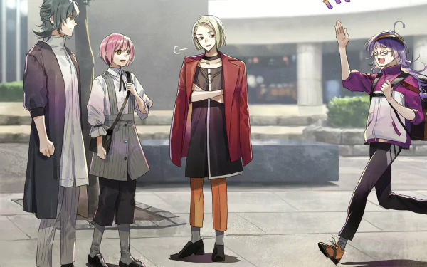 Takashima Sarafumi Tachibana Kisa Neji Kokuto Mutsumi Kai video game Jack Jeanne HD Desktop Wallpaper | Background Image