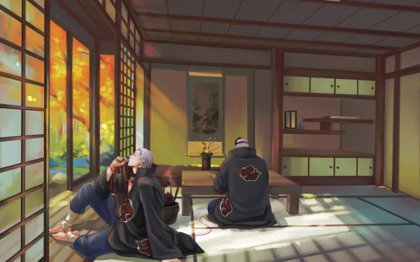 Kakuzu (Naruto) Hidan (Naruto) Anime Naruto HD Desktop Wallpaper | Background Image