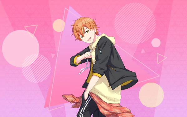 Shinonome Akito video game Project Sekai: Colorful Stage! feat. Hatsune Miku HD Desktop Wallpaper | Background Image