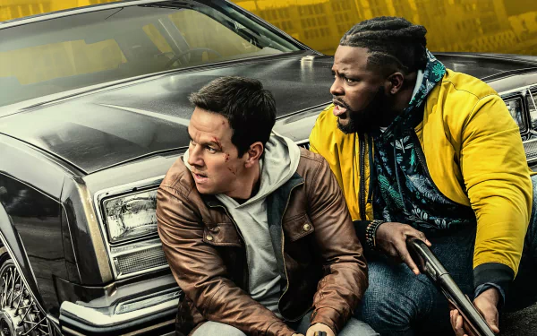 Winston Duke Mark Wahlberg movie Spenser Confidential HD Desktop Wallpaper | Background Image