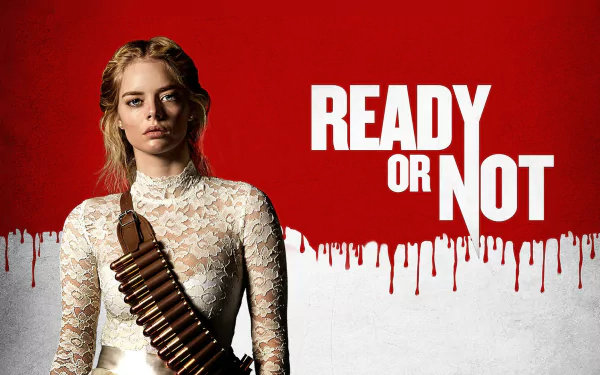 Samara Weaving movie Ready or Not (2019) HD Desktop Wallpaper | Background Image