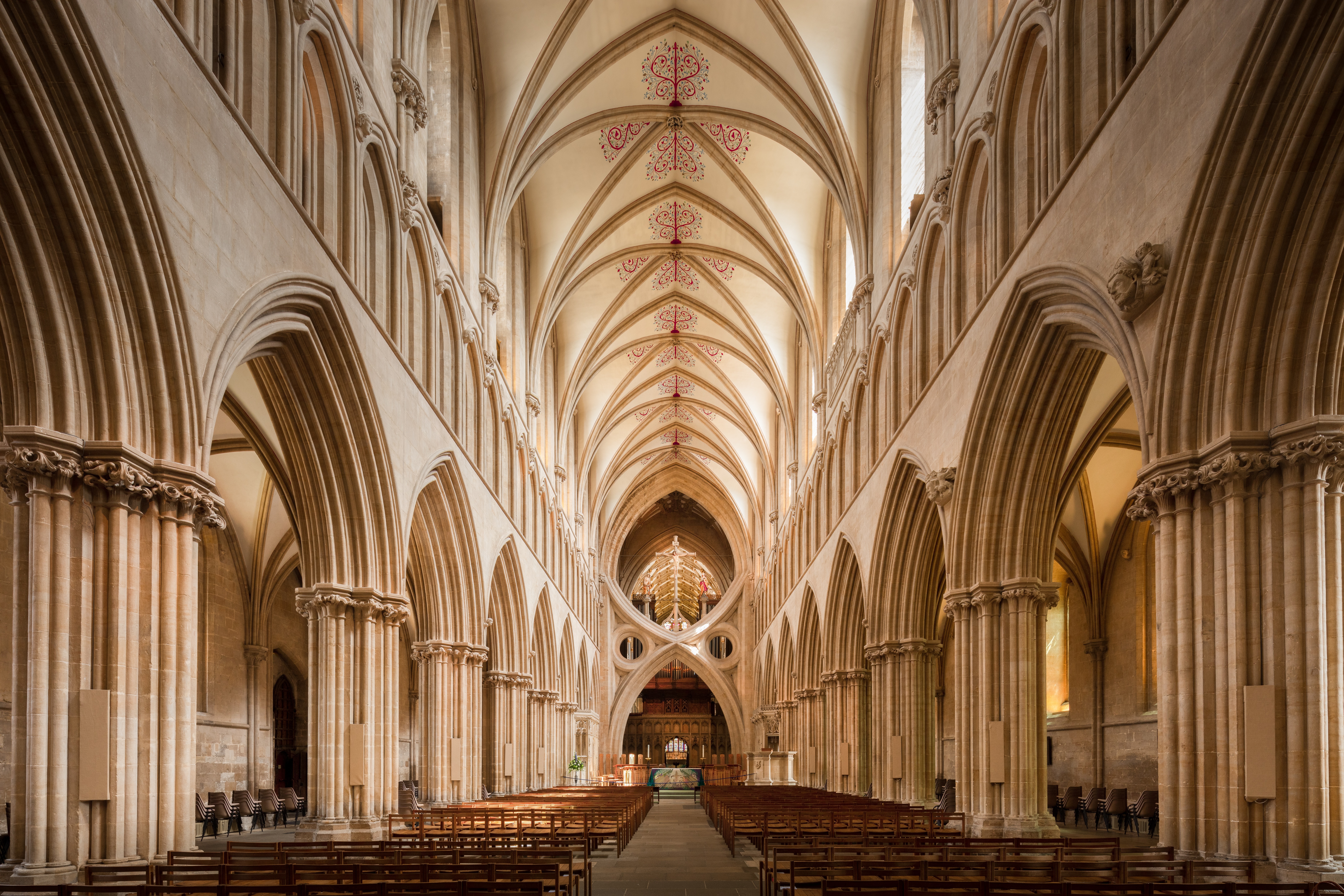 Wells Cathedral, Wells, UK by Michael D Beckwith