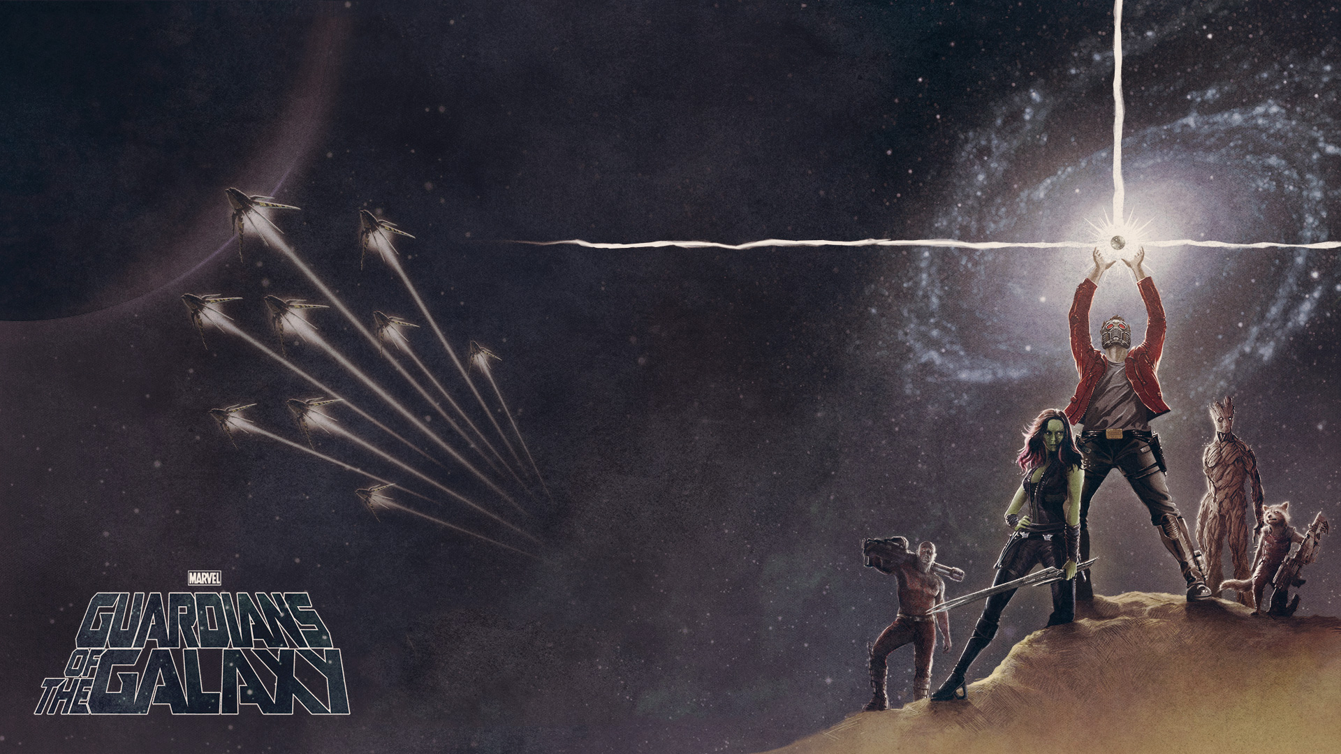 Guardians of the Galaxy HD Wallpaper by Matt Ferguson