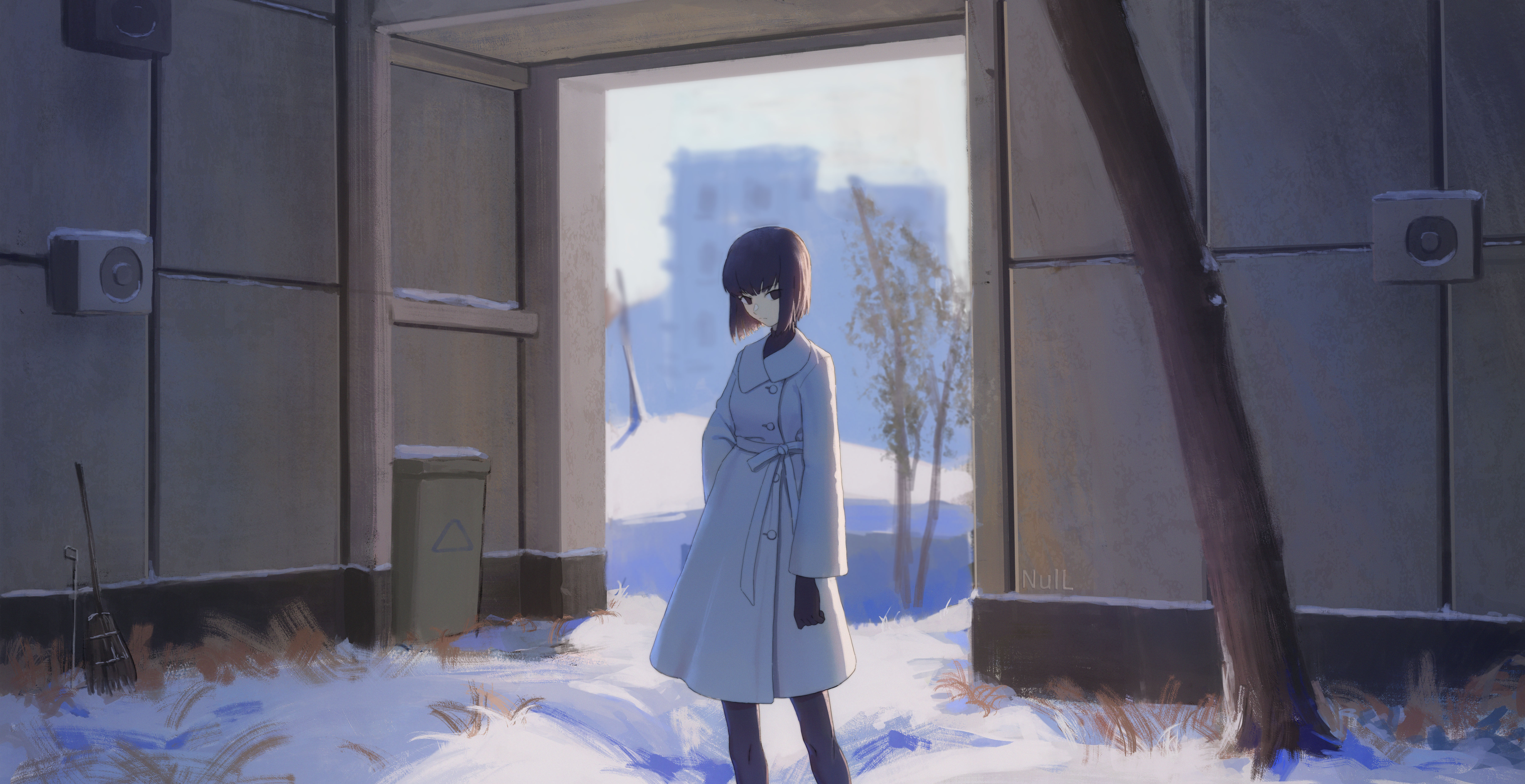 Anime Mahōtsukai no Yoru HD Wallpaper | Background Image