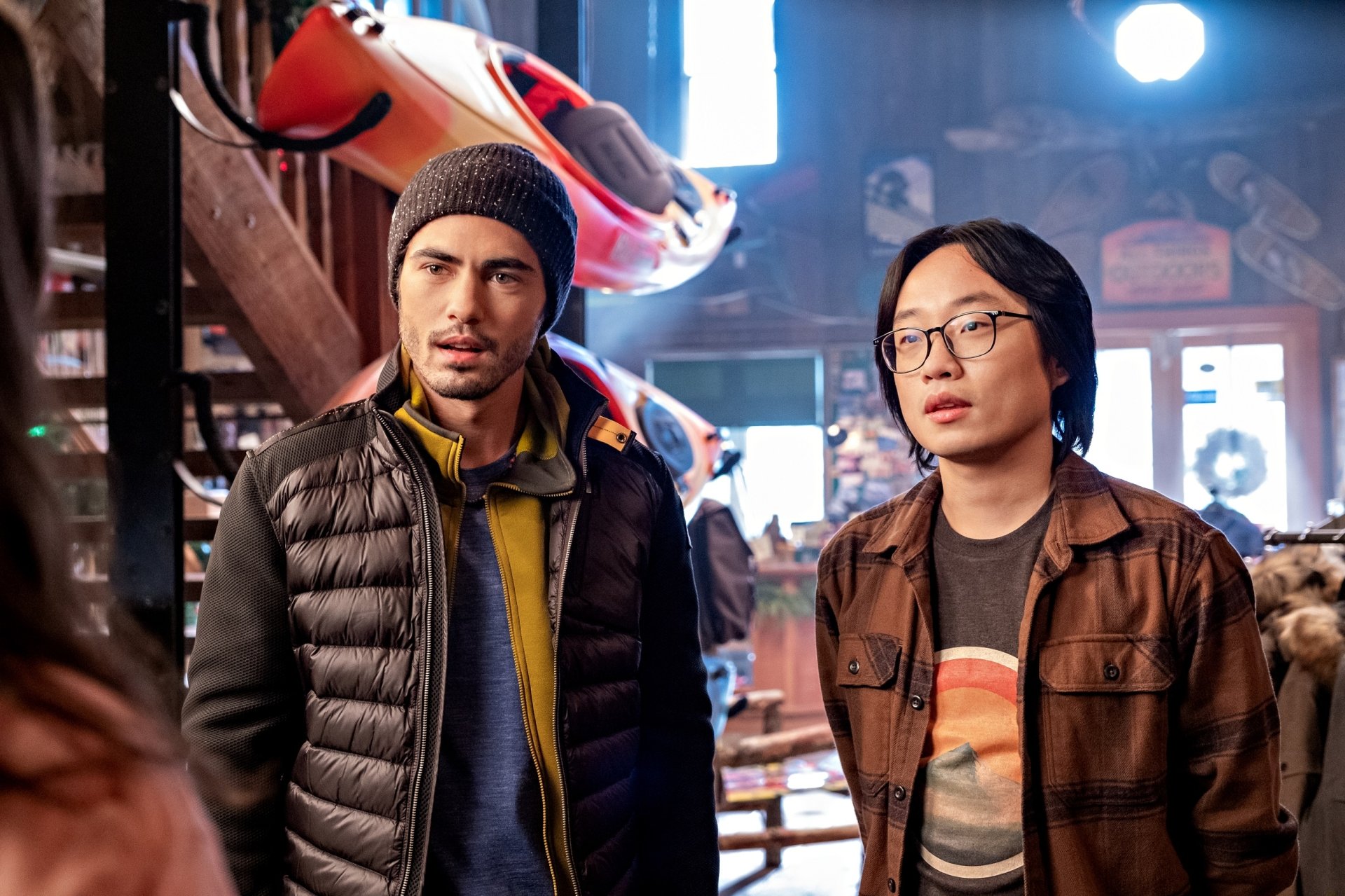 Download Darren Barnet Jimmy O. Yang Movie Love Hard HD Wallpaper