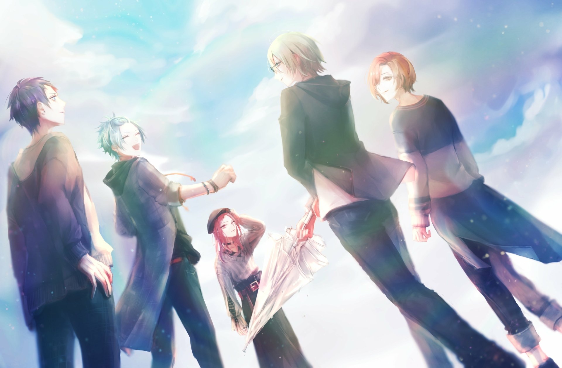 Download Yakuo (BlackStar) Sinju (BlackStar) Rindou (BlackStar) Menou (BlackStar) Maica (BlackStar) Video Game BlackStar ~Theater Starless~ 4k Ultra HD Wallpaper