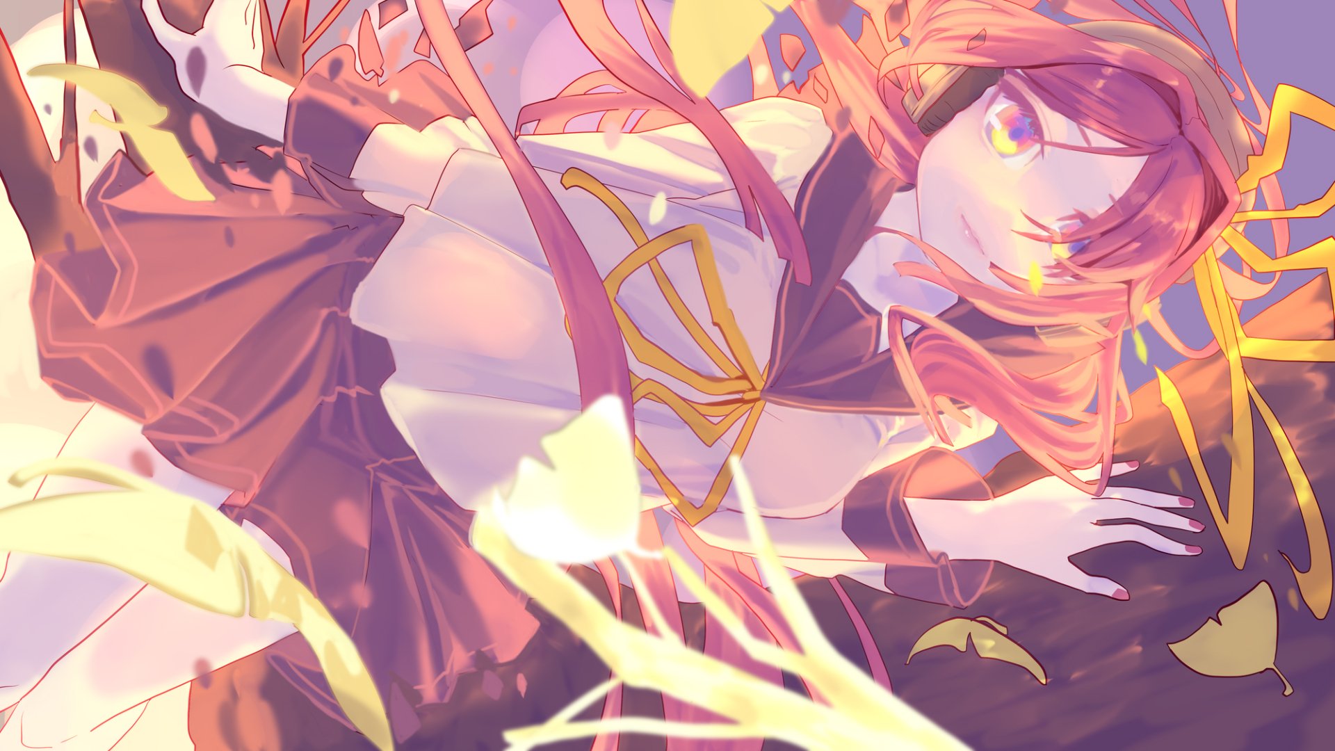 Download School Uniform Namine Ritsu Anime Utau HD Wallpaper