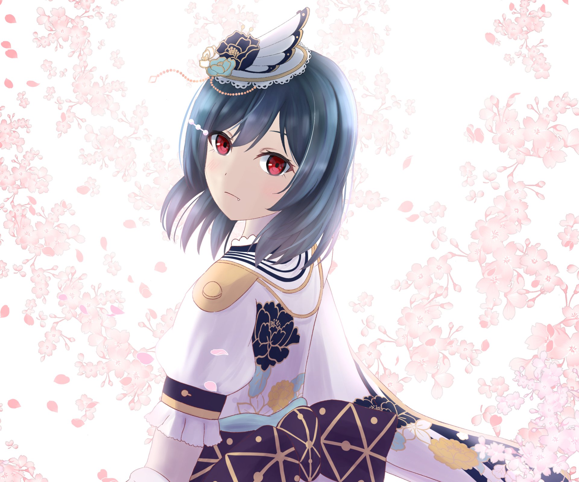 Download Red Eyes Shioriko Mifune Anime Love Live! Nijigasaki High School Idol Club HD Wallpaper