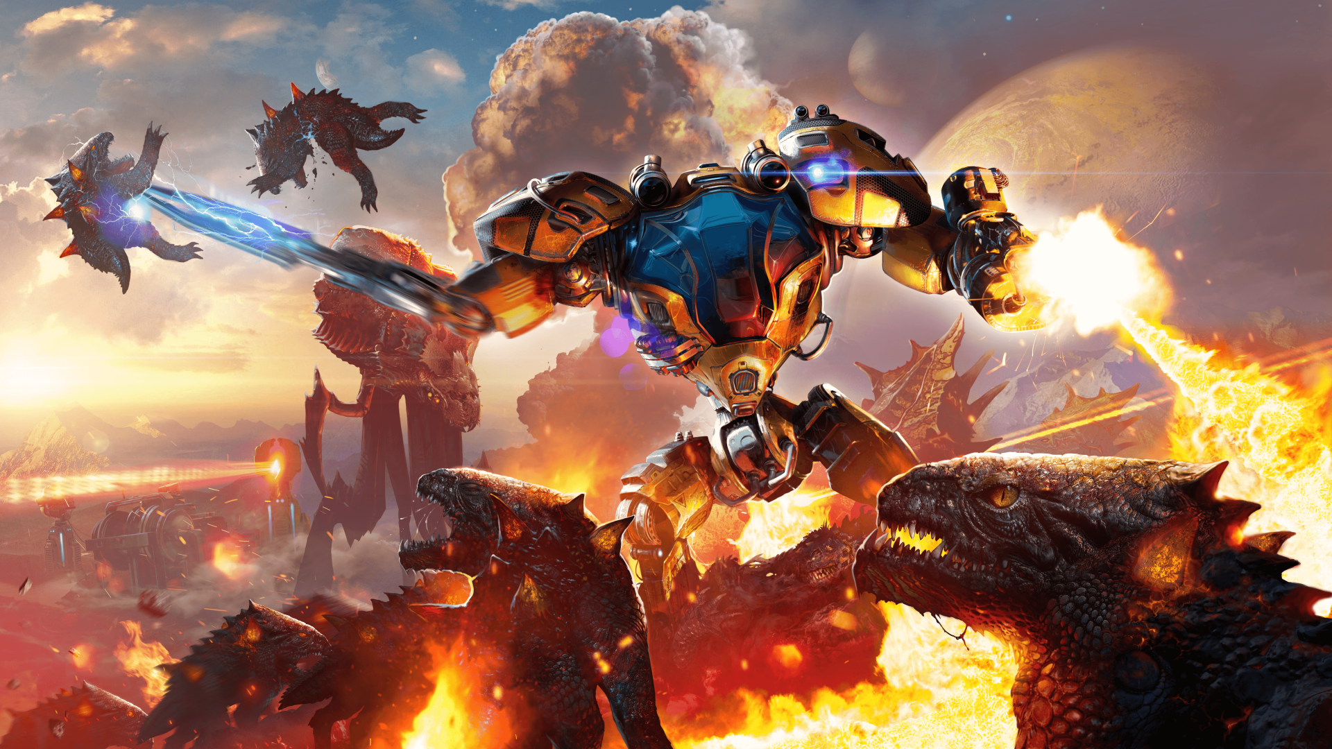 Download Video Game The Riftbreaker 4k Ultra HD Wallpaper