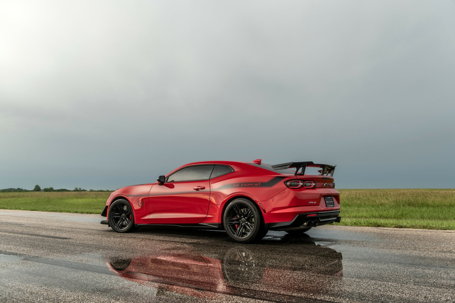 Download Muscle Car Vehicle Chevrolet Camaro ZL1 4k Ultra HD Wallpaper