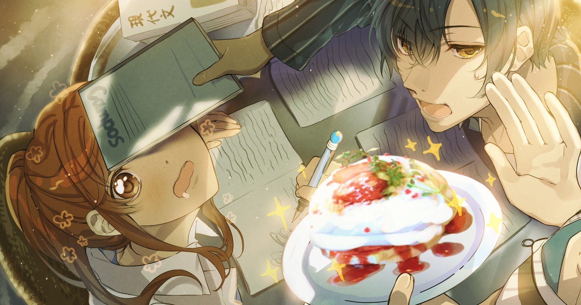 Download Kujo Sakuya Yui Asahina Video Game Kiniro No Corda ~Starlight Orchestra~ HD Wallpaper