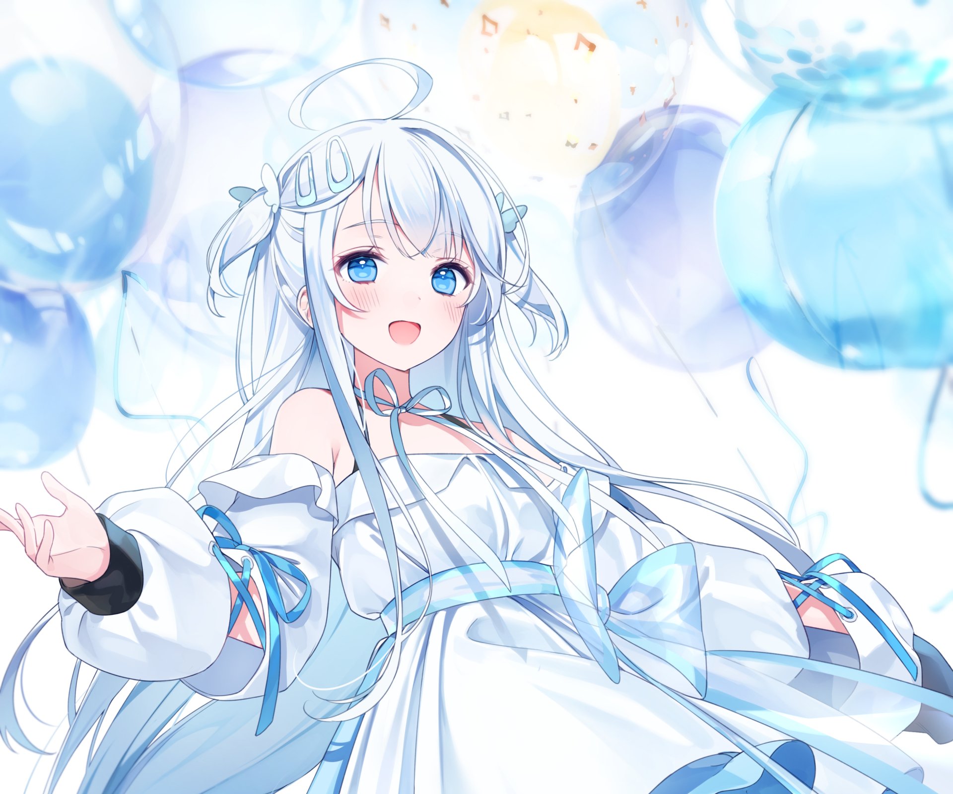 Download Amatsuka Uto Anime Virtual Youtuber HD Wallpaper