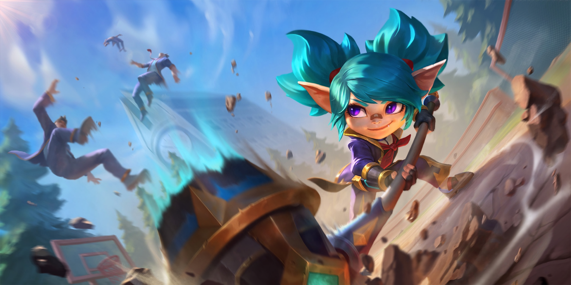 Download Poppy (League Of Legends) Video Game Legends Of Runeterra HD Wallpaper