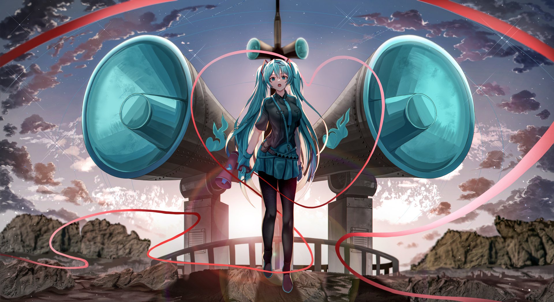 Download Love Is War (Vocaloid) Hatsune Miku Anime Vocaloid 4k Ultra HD Wallpaper