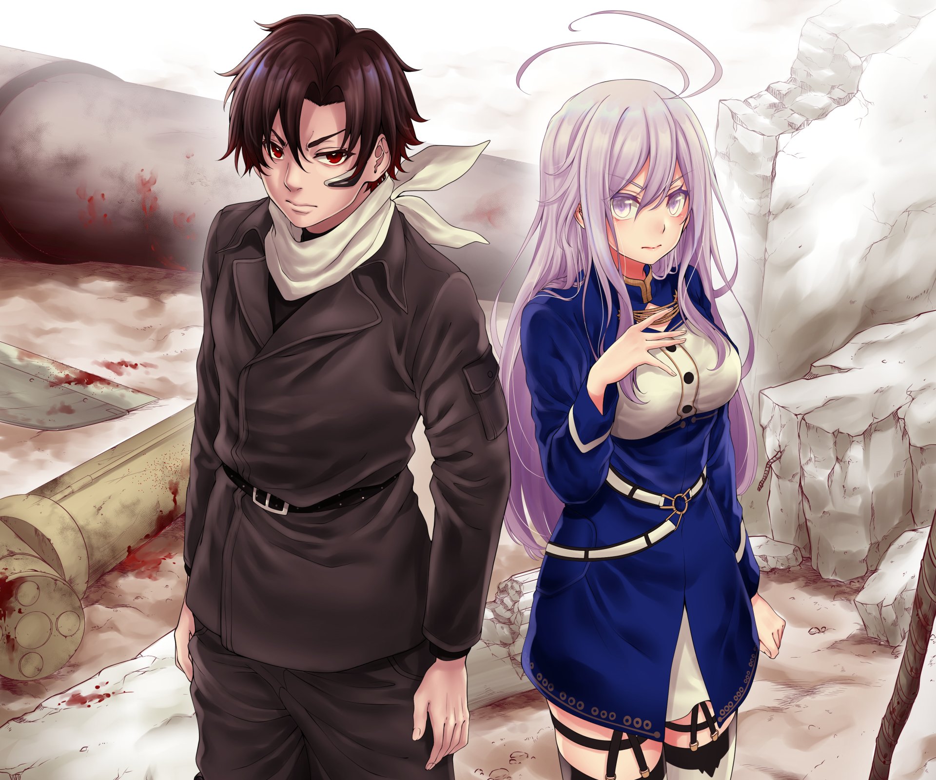 Download Vladilena Milizé Shinei Nouzen Anime Eighty Six HD Wallpaper