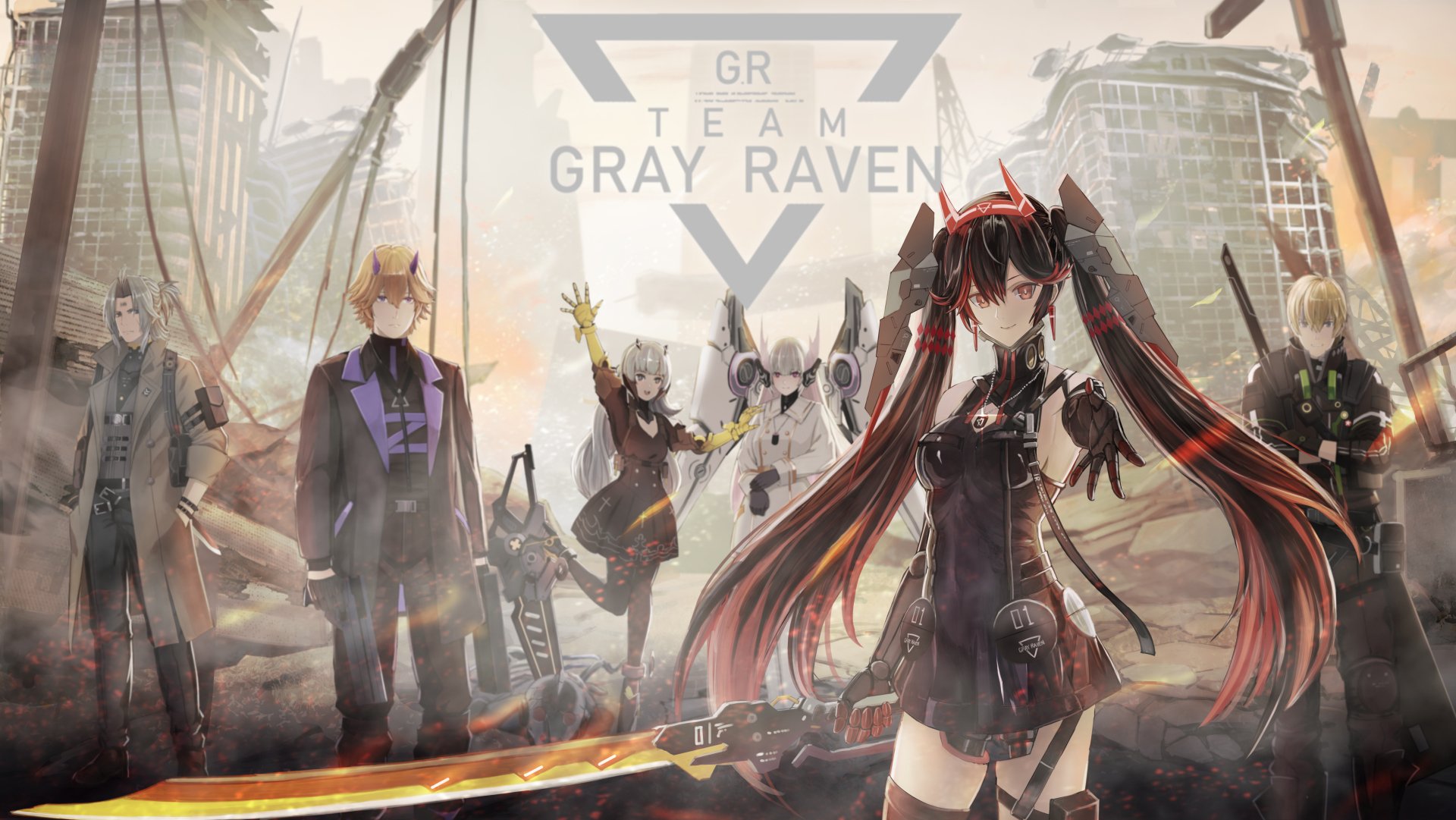 Punishing Gray Raven  The Last Spark Animated Wallpaper  YouTube