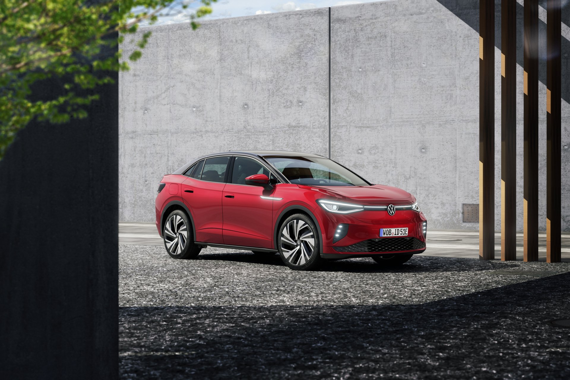 Download SUV Volkswagen ID.5 GTX Vehicle Volkswagen ID.5 4k Ultra HD Wallpaper