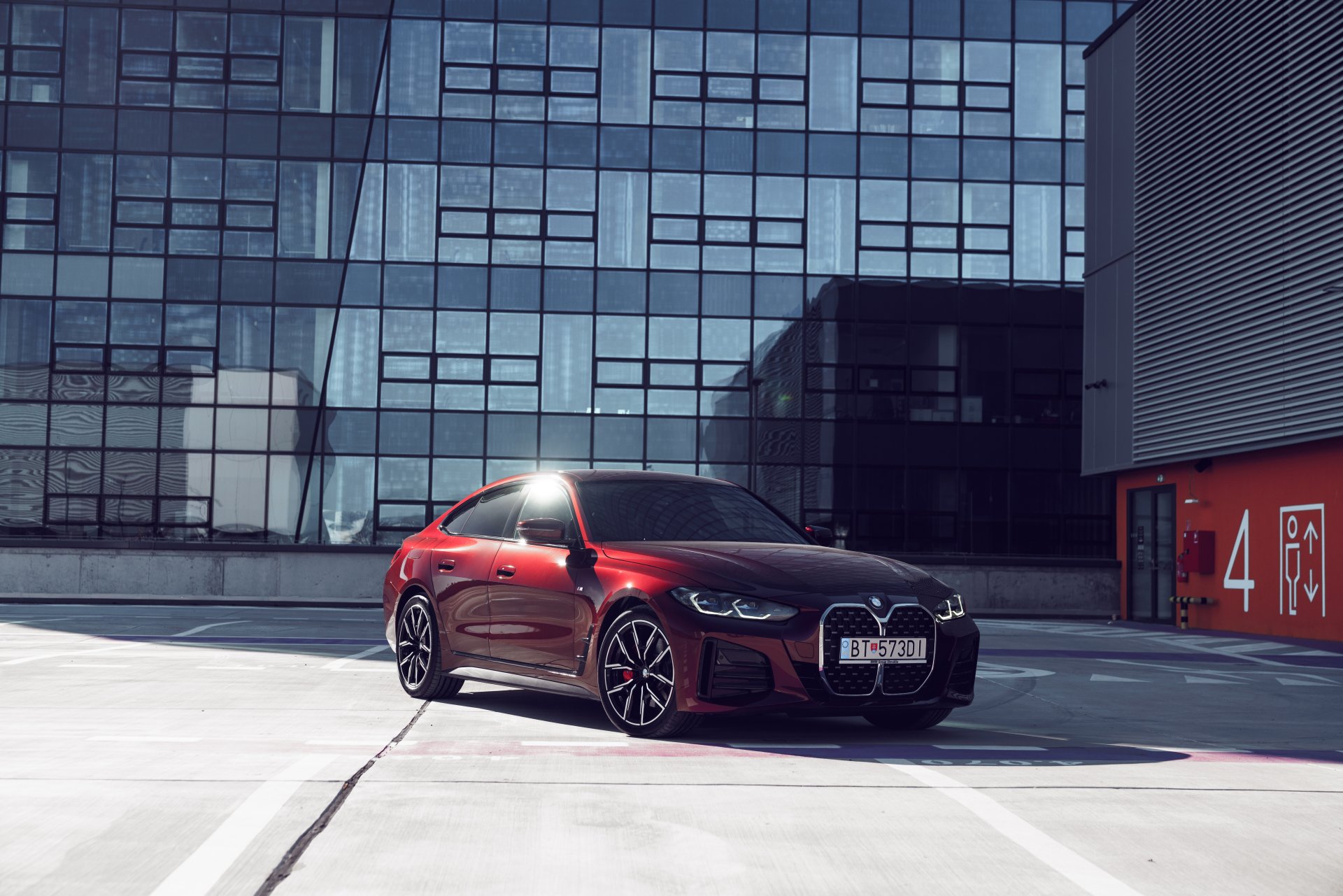 Download BMW 420d XDriver Gran Coupé M Sport Vehicle BMW 4 Series 8k Ultra HD Wallpaper