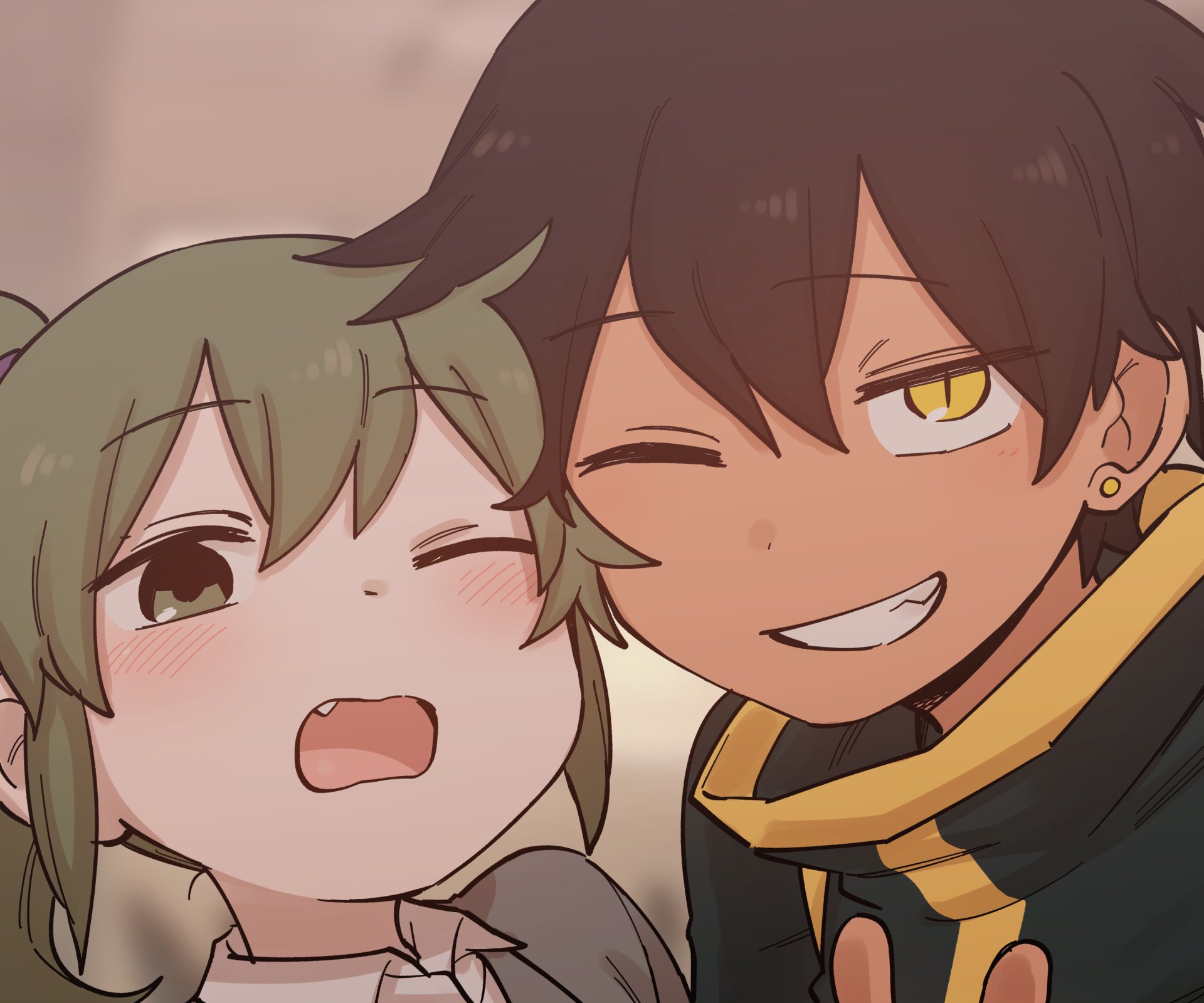 Download Natsumi Kurobe Futaba Igarashi Anime My Senpai Is Annoying HD Wallpaper