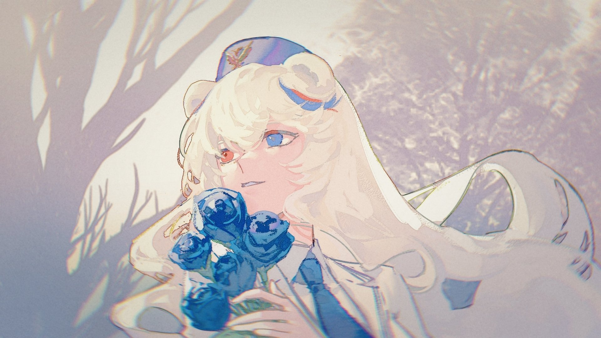 Download Heterochromia Rosa (Arknights) Video Game Arknights HD Wallpaper