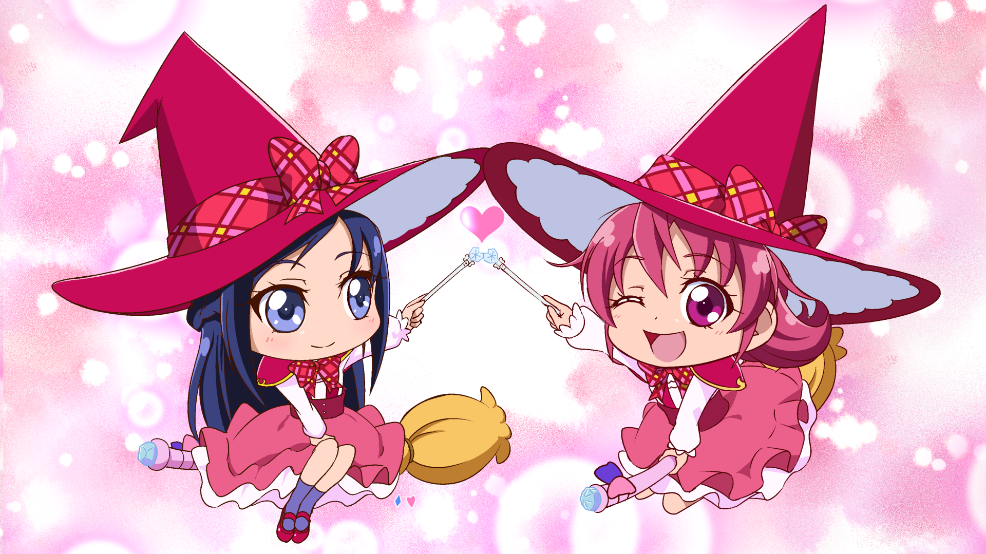 Download Rikka Hishikawa Aida Mana Anime Heartcatch Precure! HD Wallpaper