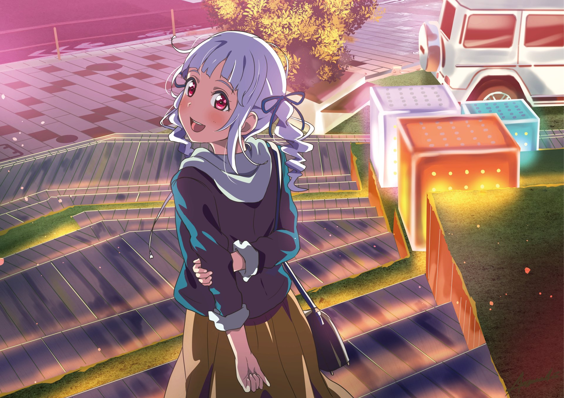 Download Chisato Arashi Anime Love Live! Superstar!! 4k Ultra HD Wallpaper by 青空 葵