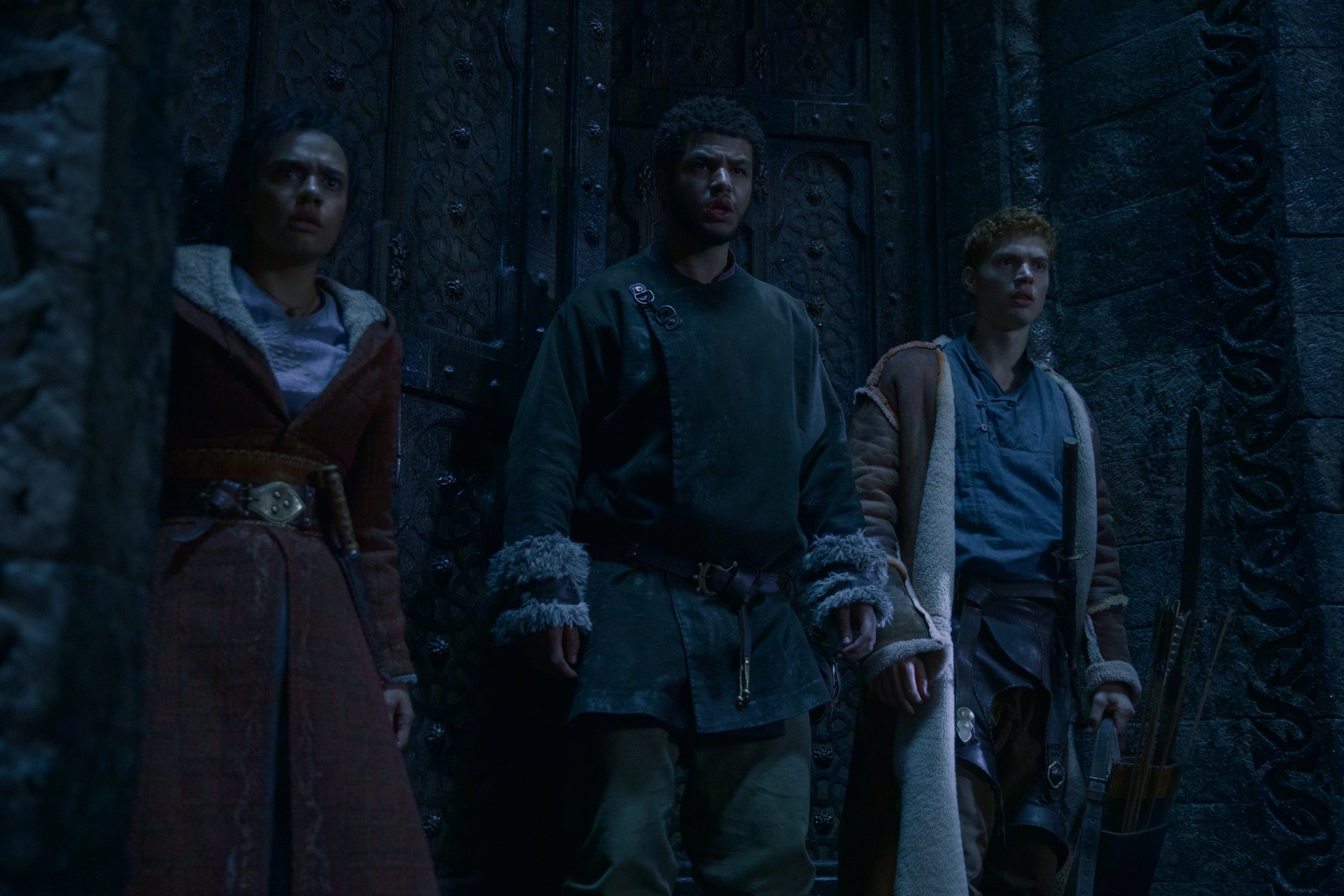 Download Perrin Aybara Rand Al'Thor Egwene Al'Vere Josha Stradowski Marcus Rutherford Madeleine Madden TV Show The Wheel Of Time HD Wallpaper